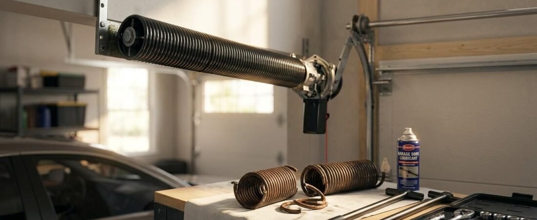 New Garage Door Spring Replacement Service Available in Wendell, NC